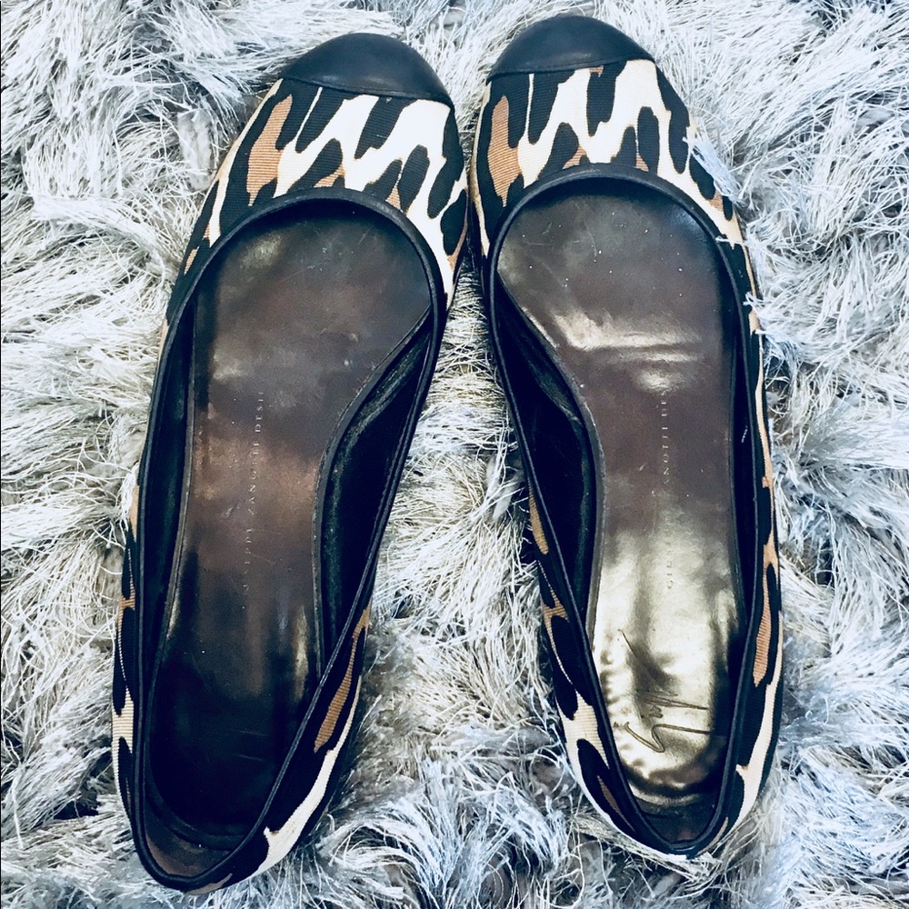 Giuseppe Zanotti | Flat Shoes 7M Animal Print Flat